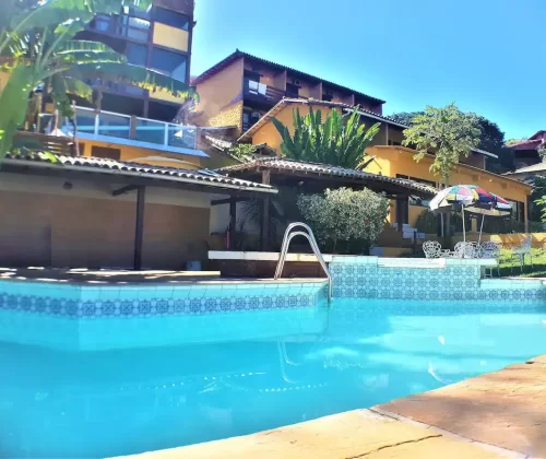 Area comum pousada New Paradise